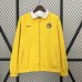 24/25 Americas Team Trench Coat Reversible Yellow White Windbreaker Long Sleeve-6455319