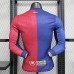 24/25 Barcelona Home Red Blue Jersey Kit Long sleeve (Player Version)-5371590