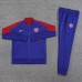 24/25 Barcelona Blue Red Edition Classic Jacket Training Suit (Top+Pant)-6165586