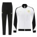 24/25 America White Black Edition Classic Jacket Training Suit (Top+Pant)-7475557