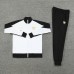 24/25 America White Black Edition Classic Jacket Training Suit (Top+Pant)-7475557