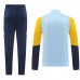 24/25 Real Madrid Gray Yellow Edition Classic Jacket Training Suit (Top+Pant)-7254540