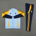 24/25 Real Madrid Gray Yellow Edition Classic Jacket Training Suit (Top+Pant)-7254540