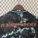 24/25 Bayern Munich Away Black Blue Jersey Kit short sleeve-6136455