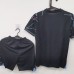 STOCK CLEARANCE [SIZE 26] 23/24 Kids Manchester City Third Away Black Jersey Kit short sleeve (Shirt + Short)-837822