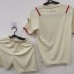 STOCK CLEARANCE [SIZE 26] 22/23 Kids AC Milan Kids Khaki Jersey Kit short sleeve (Shirt + Short)-2745580