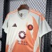 24/25 Roma Away White Orange Jersey Kit short sleeve-7907776