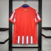 24/25 Atletico Madrid Home White Red Jersey Kit short sleeve-4167310