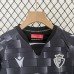 24/25 Kids Osasuna Third Away Black Gray Kids Jersey Kit short sleeve (Shirt + Short)-9210138