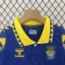 24/25 Kids Las Palmas Away Blue Yellow Kids Jersey Kit short sleeve (Shirt + Short)-9343664