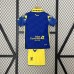 24/25 Kids Las Palmas Away Blue Yellow Kids Jersey Kit short sleeve (Shirt + Short)-9343664