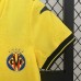 24/25 Kids Villarreal Home Yellow Kids Jersey Kit short sleeve (Shirt + Short)-5300660