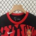 24/25 Kids Mallorca Home Red Black Kids Jersey Kit short sleeve (Shirt + Short)-7572631