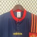 Retro 1996 Spain Away Navy Blue Jersey Kit short sleeve-2906183