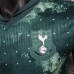 24/25 Tottenham Hotspur Second Away Green Jersey Kit Long sleeve (Player Version)-2939441