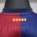 24/25 Barcelona Special Edition Navy Blue Red Jersey Kit short sleeve (Player Version)-7548280