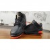 Air Jordan 3 AJ3 High Running Shoes-Black/Orange-3429895