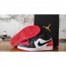 Air Jordan 1 AJ1 Running Shoes-White/Red-6327864