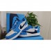 Air Jordan 1 AJ1 Running Shoes-White/Blue-9815494