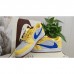 Air Jordan 1 AJ1 Running Shoes-Gray/Yellow-7355134