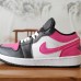 Air Jordan 1 AJ1 Running Shoes-White/Pink-2177786