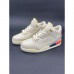 Air Jordan 3 AJ3 Running Shoes-White/Khaki-854919