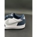 Air Jordan 1 AJ1 Running Shoes-White/Navy Blue-425545