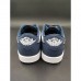 Air Jordan 1 AJ1 Running Shoes-White/Navy Blue-425545