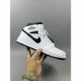 Air Jordan 1 AJ1 High Running Shoes-White/Black-9275932