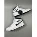 Air Jordan 1 AJ1 High Running Shoes-White/Black-9275932