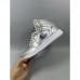 Air Jordan 1 AJ1 High Running Shoes-All Silver-7134288