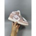 Air Jordan 1 AJ1 High Women Running Shoes-White/Pink-8403682