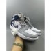 Air Jordan 1 AJ1 High Running Shoes-Gray/Navy Blue-804713