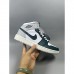 Air Jordan 1 AJ1 High Running Shoes-Gray/Navy Blue-4974635