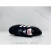 Fashion Running Shoes-Black/White-8972660