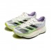 Adizero Adios Por3 Running Shoes-White/Gray-9493677