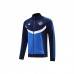 24/25 Manchester United M-U Nvay Blue Edition Classic Jacket Training Suit (Top+Pant)-9495736