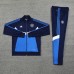 24/25 Manchester United M-U Nvay Blue Edition Classic Jacket Training Suit (Top+Pant)-9495736