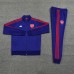 24/25 Arsenal Nvay Blue Red Edition Classic Jacket Training Suit (Top+Pant)-7752065