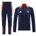 24/25 Manchester United M-U Navy Blue Edition Classic Jacket Training Suit (Top+Pant)-9767866