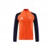 24/25 Manchester United M-U Orange Navy Blue Edition Classic Jacket Training Suit (Top+Pant)-9218272