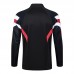 24/25 Manchester United M-U Black Red Edition Classic Jacket Training Suit (Top+Pant)-2324589