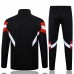 24/25 Manchester United M-U Black Red Edition Classic Jacket Training Suit (Top+Pant)-4314306