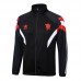 24/25 Manchester United M-U Black Red Edition Classic Jacket Training Suit (Top+Pant)-4314306