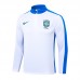 2024 Brazil White Blue Edition Classic Jacket Training Suit (Top+Pant)-5111369