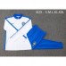 2024 Brazil White Blue Edition Classic Jacket Training Suit (Top+Pant)-5111369