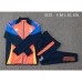 24/25 Juventus Orange Blue Edition Classic Jacket Training Suit (Top+Pant)-5759124