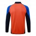 24/25 Juventus Orange Blue Edition Classic Jacket Training Suit (Top+Pant)-5759124