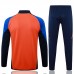 24/25 Juventus Orange Blue Edition Classic Jacket Training Suit (Top+Pant)-5759124