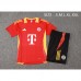 24/25 Bayern Munich Training Red Jersey Kit short Sleeve (Shirt + Short)-7197222